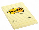 Бумага для заметок Post-it, линейка, (102х152мм). (4525)