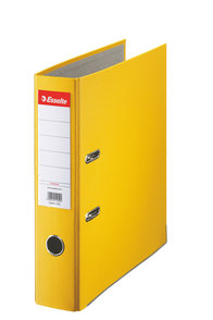 Папка-файл Esselte Экономи, ламинированный картон, 7,5см, желтый