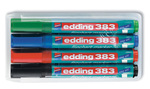 Набор маркеров для блокнотов флип-чарт, скошенный, 1-5 мм (4шт)