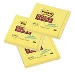 Бумага для заметок Post-it SuperSticky, (76*76мм), 90 листов желтая 55817