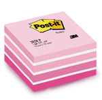Бумага для заметок Post It, куб, (5 цветов 450 л), Розовая пастель (61990)