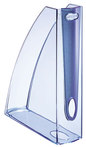 Вертикальный накопитель Allura,светло-голубой полупрозрачный, 75х311х264мм