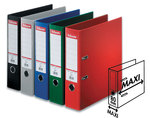 Папка-регистратор Esselte №1 Power, A4 Maxi, пластик, 80 мм, красный