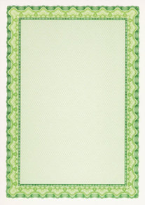 Бумага для сертификатов DECAdry, 25л, 115г/кв.м., зеленая спираль