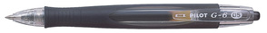 Ручка гелевая Pilot BL-G6 AlfaGel, чёрная