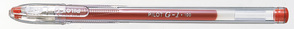 Ручка гелевая Pilot BL-G1, красная