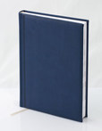 Ежедневник датированный Универсал, размер блока 14,5х20,6см, Торино темно-синий