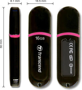 Флэш-драйв Transcend 16 Гб 600-серия USB 2.0