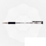 Ручка шариковая Beifa АА999 0,5мм черный с рез.манж.Китай