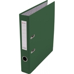 Папка-регистратор Lamark PP 50мм зеленый, металл.окантока, карман, собранная AF0601-GN1