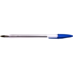 Ручка шариковая DOLCE COSTO прозрачный корпус синяя 1,0мм (D00199)