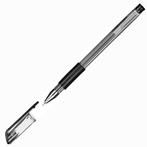 Ручка гелевая Attache Gelios-030 черный стерж, игольчатый, 0,5мм