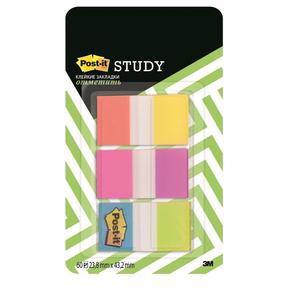 Клейкие закладки пласт. 6цв.по 10л. 23,8мм асс Post-it 680-EG-ALT