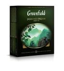Чай Greenfield Jasmine Dream (green tea), 100 пакетов, 200 гр  (05-86)